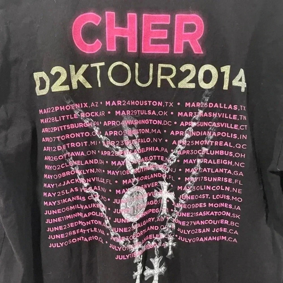 Cher Tour Concert T-Shirt - Picture 4 of 6